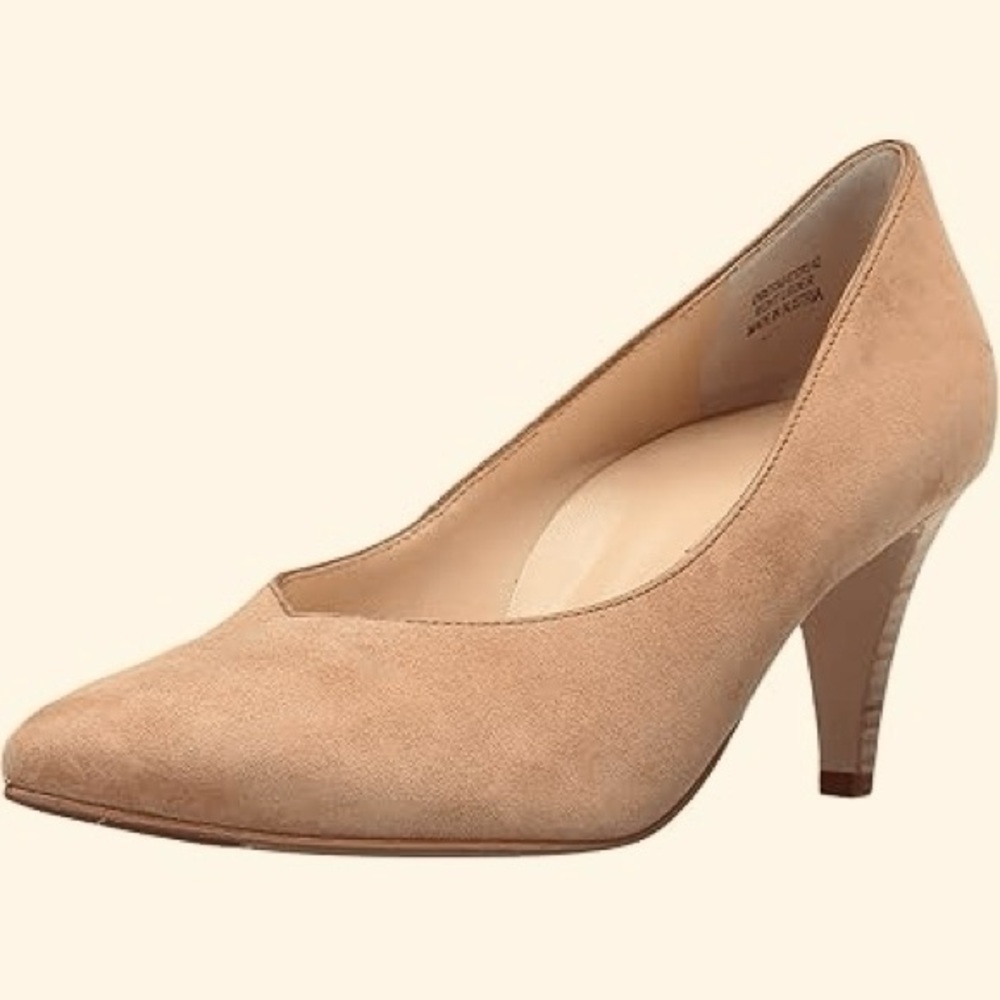 Paul Green Deer Suede Halle Pump